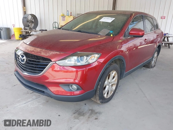 2013 Mazda CX-9 Touring with VIN JM3TB2CA1D0416059, listed as a IAAI auction lot 42749110 with Not provided miles and . Bid and sale history available at DreamBid. Image 2.