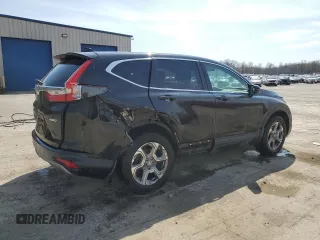 2018 Honda CR-V EX-L with VIN 2HKRW2H85JH699173, listed as a Copart auction lot 53673855 with 127,132 mi miles and Salvage Title. Bid and sale history available at carsss.com. Image 3.
