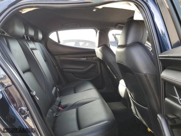 2019 Mazda Mazda3 Hatchback with VIN JM1BPBJM5K1124943, listed as a Copart auction lot 74570384 with 54,569 mi miles and Salvage Title. Bid and sale history available at carsss.com. Image 10.