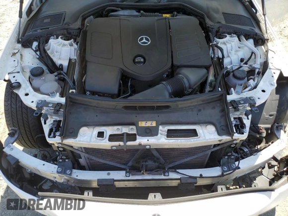 2023 Mercedes-Benz C 300 with VIN W1KAF4GB1PR101173, listed as a Copart auction lot 57889945 with 27,928 mi miles and Salvage title. Bid and sale history available at DreamBid. Image 11.