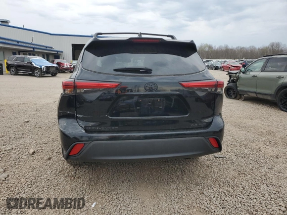 2022 Toyota Highlander XLE z VIN 5TDHZRBH5NS584920, wystawiony jako Copart lot #54503915 z przebiegiem 24 535 mil mil oraz Szkoda całkowita • Salvage title. Historia ofert i sprzedaży dostępna na DreamBid. Obrazek 6.