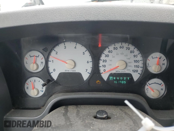 2008 Dodge 2500 ST with VIN 3D7KR28D18G236994, listed as a Copart auction lot 56574195 with 161,905 mi miles and Clean Title. Bid and sale history available at DreamBid. Image 9.