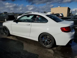 2017 BMW 2 Series M240i xDrive with VIN WBA2G3C37HV986764, listed as a Copart auction lot 43456875 with 83,438 mi miles and Salvage Title. Bid and sale history available at carsss.com. Image 2.