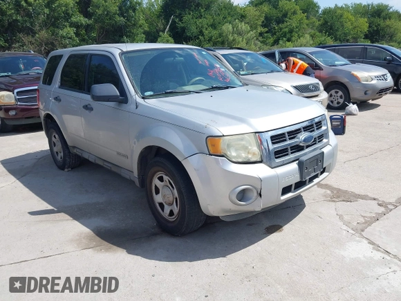 2008 Ford Escape XLS with VIN 1FMCU02Z48KA97177, listed as a IAAI auction lot 42750800 with 169,663 mi miles and . Bid and sale history available at DreamBid. Image 1.