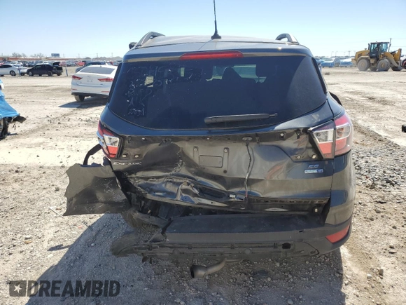 2018 Ford Escape SE with VIN 1FMCU9GD8JUD58290, listed as a Copart auction lot 48539545 with 78,815 mi miles and Salvage Title. Bid and sale history available at carsss.com. Image 6.