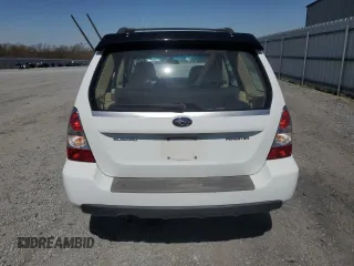 2007 Subaru Forester X w/Premium Pkg with VIN JF1SG65687H737596, listed as a Copart auction lot 50510435 with 189,388 mi miles and Salvage Title. Bid and sale history available at carsss.com. Image 6.