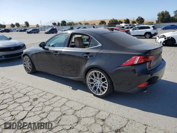 2016 Lexus IS 200t with VIN JTHBA1D2XG5020811, listed as a Copart auction lot 60625625 with 112,983 mi miles and Salvage title. Bid and sale history available at DreamBid. Image 2.