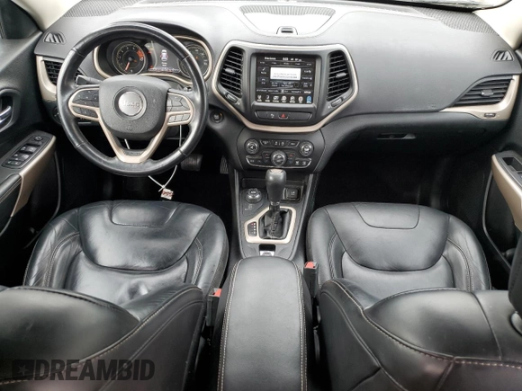 2018 Jeep Cherokee Limited with VIN 1C4PJMDX7JD520880, listed as a Copart auction lot 59398885 with 87,786 mi miles and Salvage title. Bid and sale history available at DreamBid. Image 8.