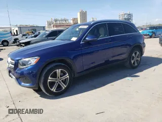 2018 Mercedes-Benz GLC with VIN WDC0G4JB1JV060922, listed as a Copart auction lot 50549725 with 154,617 mi miles and Clean Title. Bid and sale history available at carsss.com. Image 1.