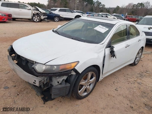 2013 Acura TSX with VIN JH4CU2F49DC008883, listed as a IAAI auction lot 41644239 with 206,000 mi miles. Bid and sale history available at carsss.com. Image 2.