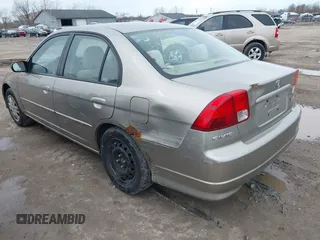 2005 Honda Civic LX with VIN 1HGES16555L000205, listed as a IAAI auction lot 41957842 with 202,394 mi miles and . Bid and sale history available at DreamBid. Image 3.