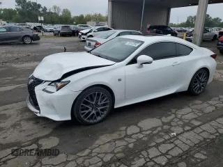 2017 Lexus RC 350 z VIN JTHSE5BC0H5007994, wystawiony jako Copart lot #73012294 z przebiegiem 55 519 mil mil oraz Szkoda całkowita • Salvage title. Historia ofert i sprzedaży dostępna na DreamBid. Obrazek 1.