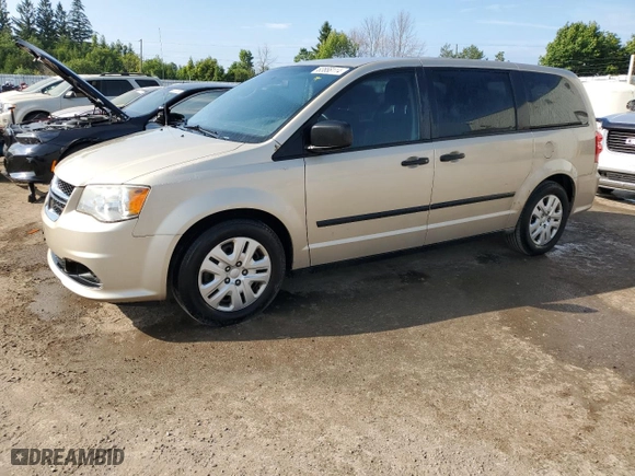 2014 Dodge Grand Caravan SE with VIN 2C4RDGBG7ER106215, listed as a Copart auction lot 63888114 with 195,205 mi miles and Non Repairable. Bid and sale history available at carsss.com. Image 1.