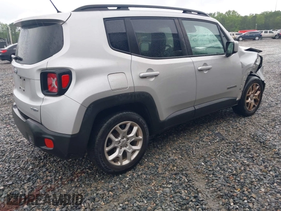 2017 Jeep Renegade Latitude with VIN ZACCJABB1HPF16811, listed as a IAAI auction lot 41961507 with 146,367 mi miles and . Bid and sale history available at DreamBid. Image 4.