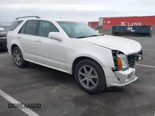 2004 Cadillac SRX with VIN 1GYDE63A440119602, listed as a IAAI auction lot 41368846 with 162,261 mi miles. Bid and sale history available at carsss.com. Image 1.