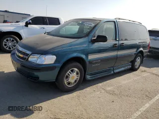 2002 Chevrolet Venture Plus 1SB Pkg with VIN 1GNDX03E22D319617, listed as a Copart auction lot 83454004 with 46,623 mi miles and Clean Title. Bid and sale history available at carsss.com. Image 1.