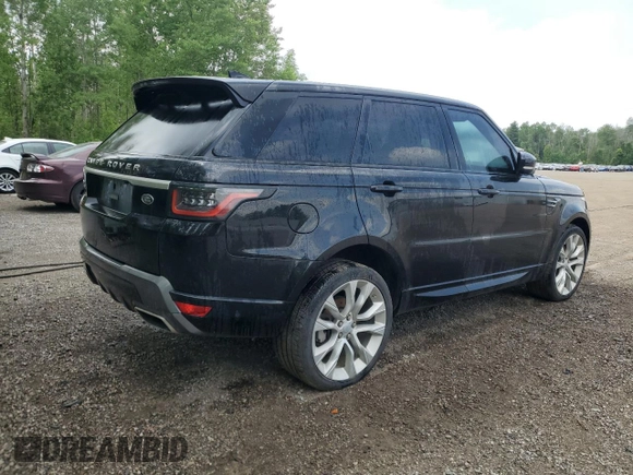 2019 Land Rover Range Rover Sport HSE with VIN SALWR2RK0KA843251, listed as a Copart auction lot 48975475 with 95,048 mi miles and Clean title. Bid and sale history available at DreamBid. Image 3.