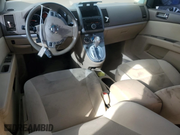 2011 Nissan Sentra 2.0 with VIN 3N1AB6APXBL608534, listed as a Copart auction lot 45417635 with 107,665 mi miles and Salvage Title. Bid and sale history available at DreamBid. Image 8.