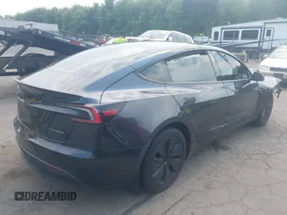 2025 Tesla Model 3 Long Range with VIN 5YJ3E1EB2SF899446, listed as a IAAI auction lot 42478353 with Not provided miles and . Bid and sale history available at DreamBid. Image 4.