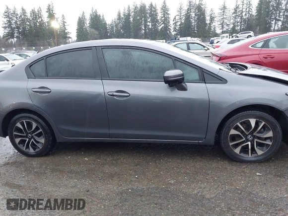 2014 Honda Civic Sedan EX with VIN 2HGFB2F82EH532528, listed as a IAAI auction lot 41129996 with 80,840 mi miles. Bid and sale history available at carsss.com. Image 13.