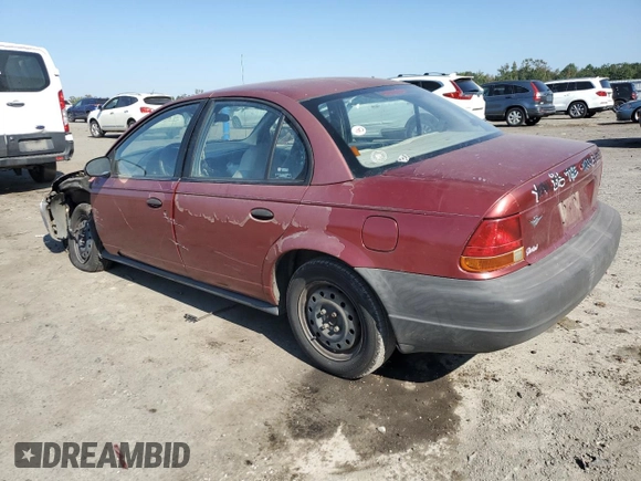 1997 Saturn SL with VIN 1G8ZF5285VZ412630, listed as a Copart auction lot 74937694 with 165,371 mi miles and Salvage Title. Bid and sale history available at carsss.com. Image 2.