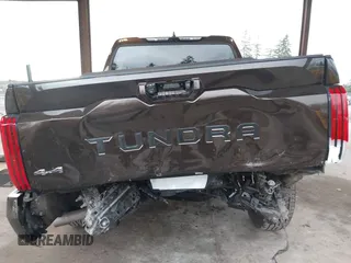 2023 Toyota Tundra Limited with VIN 5TFJA5DB9PX125400, listed as a IAAI auction lot 41336129 with 12,384 mi miles and . Bid and sale history available at DreamBid. Image 6.