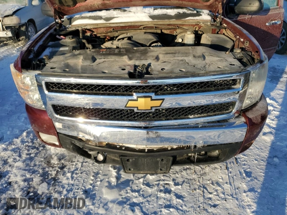 2008 Chevrolet Silverado 1500 1LT with VIN 2GCEK19J781299424, listed as a Copart auction lot 87671015 with 196,528 mi miles and Salvage Title. Bid and sale history available at DreamBid. Image 12.