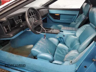 1989 Chevrolet Corvette with VIN 1G1YY3180K5125449, listed as a Copart auction lot 47791165 with 620,509 mi miles and Salvage Title. Bid and sale history available at carsss.com. Image 7.