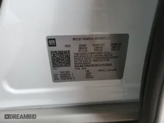 2022 Buick Enclave Essence with VIN 5GAEVAKW3NJ152985, listed as a Copart auction lot 47817805 with 54,972 mi miles and Salvage Title. Bid and sale history available at carsss.com. Image 13.