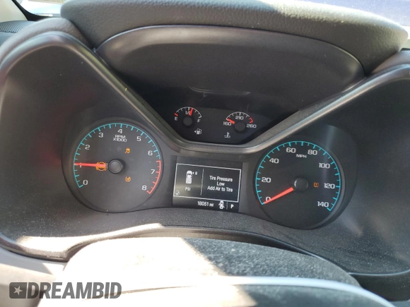 2015 Chevrolet Colorado 4WD WT with VIN 1GCHTAE3XF1196017, listed as a Copart auction lot 69189494 with 18,051 mi miles and Salvage Title. Bid and sale history available at DreamBid. Image 9.