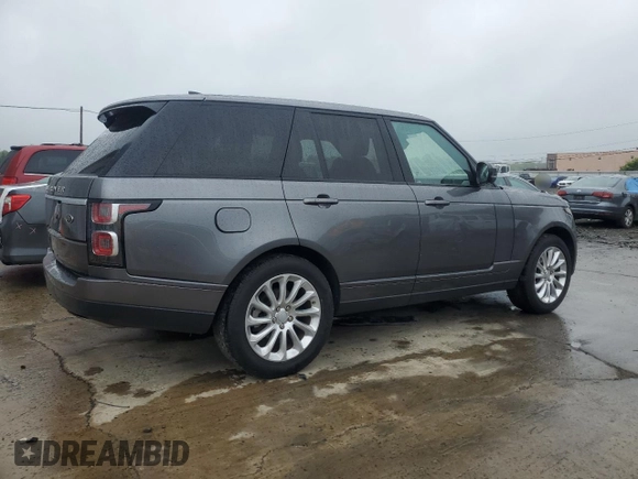 2018 Land Rover Range Rover HSE с VIN SALGS2RK8JA503305, выставлен на аукционе Copart как лот 59299175 с пробегом 59 332 миль миль и Чистый • Clean title. История ставок и продаж доступна на DreamBid. Изображение 3.