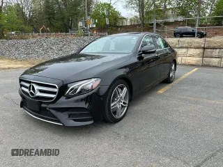 2019 Mercedes-Benz E 450 with VIN WDDZF6JB1KA490993, listed as a Copart auction lot 55786235 with 106,756 mi miles and Clean Title. Bid and sale history available at DreamBid. Image 1.
