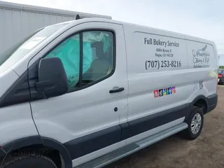 2021 Ford Transit Cargo with VIN 1FTBR1Y81MKA25014, listed as a IAAI auction lot 41594717 with 49,983 mi miles and . Bid and sale history available at DreamBid. Image 14.