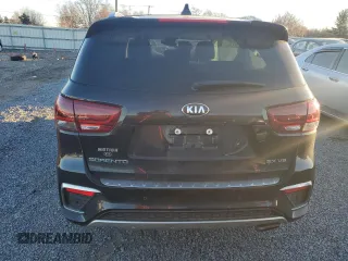 2019 Kia Sorento SX V6 with VIN 5XYPKDA50KG509884, listed as a Copart auction lot 80988934 with 0 mi miles and Salvage Title. Bid and sale history available at carsss.com. Image 6.