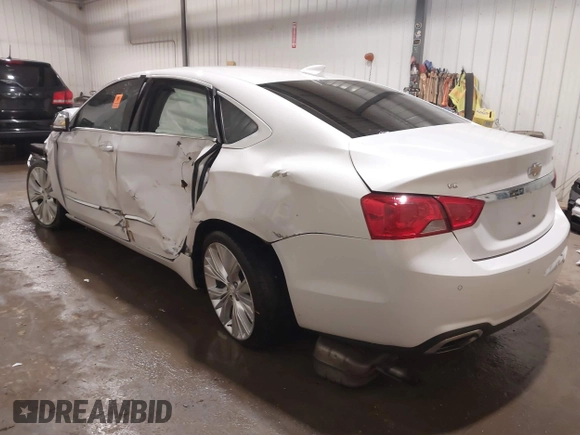 2018 Chevrolet Impala Premier with VIN 2G1125S36J9108528, listed as a IAAI auction lot 41340476 with 83,244 mi miles and . Bid and sale history available at DreamBid. Image 3.