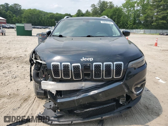 2019 Jeep Cherokee High Altitude with VIN 1C4PJMDX2KD283992, listed as a Copart auction lot 59849195 with 103,463 mi miles and Salvage title. Bid and sale history available at DreamBid. Image 5.
