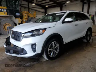 2019 Kia Sorento EX V6 with VIN 5XYPHDA57KG465221, listed as a Copart auction lot 50926655 with 40,359 mi miles and Salvage Title. Bid and sale history available at carsss.com. Image 1.
