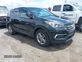 2017 Hyundai Santa Fe 2.4L with VIN 5XYZTDLBXHG441644, listed as a IAAI auction lot 42530760 with 166,543 mi miles and . Bid and sale history available at DreamBid. Image 1.