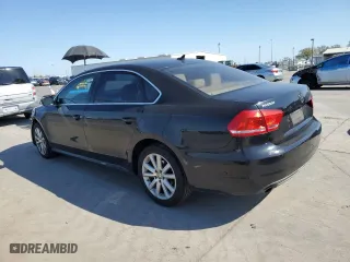 2012 Volkswagen Passat SE with VIN 1VWBP7A37CC075784, listed as a Copart auction lot 48779595 with 265,881 mi miles and Salvage Title. Bid and sale history available at carsss.com. Image 2.