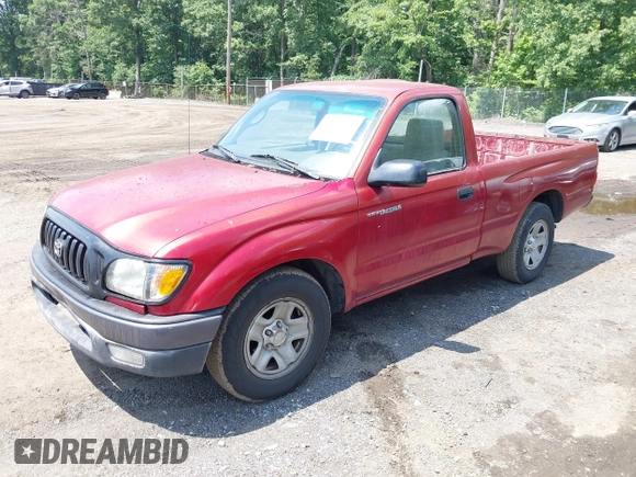 2001 Toyota Tacoma with VIN 5TENL42NX1Z805972, listed as a IAAI auction lot 42671197 with 248,676 mi miles and . Bid and sale history available at DreamBid. Image 2.