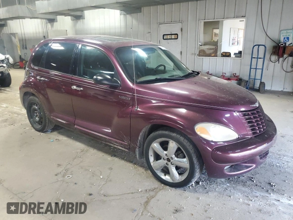 2003 Chrysler PT Cruiser GT with VIN 3C8FY78G13T555641, listed as a Copart auction lot 60355255 with 56,730 mi miles and Non repairable. Bid and sale history available at DreamBid. Image 4.