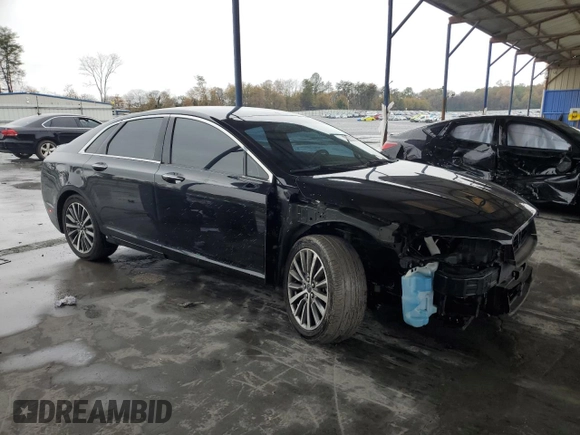 2020 Lincoln MKZ Standard with VIN 3LN6L5A94LR609538, listed as a Copart auction lot 83666274 with 89,087 mi miles and Salvage Title. Bid and sale history available at DreamBid. Image 4.