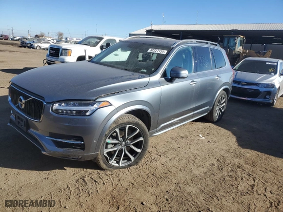 2019 Volvo XC90 Momentum with VIN YV4102PKXK1417644, listed as a Copart auction lot 82227154 with 57368 miles and Salvage Title. Bid and sale history available at carsss.com. Image 1.