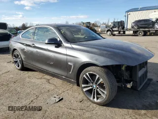 2020 BMW 4 Series 430i xDrive with VIN WBA4W5C02LFJ72876, listed as a Copart auction lot 89111165 with 9,634 mi miles and Salvage title. Bid and sale history available at DreamBid. Image 4.