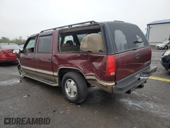 1999 Chevrolet Suburban with VIN 1GNFK16R7XJ402741, listed as a Copart auction lot 73283404 with 143,943 mi miles and Salvage Title. Bid and sale history available at carsss.com. Image 2.