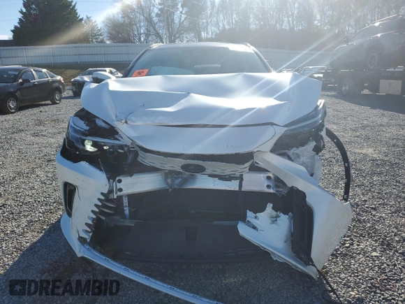 2023 Lexus RX with VIN 2T2BAMBA2PC019597, listed as a Copart auction lot 37910124 with 2,612 mi miles and Salvage Title. Bid and sale history available at carsss.com. Image 5.