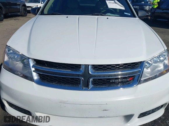 2014 Dodge Avenger SE z VIN 1C3CDZAB1EN116800, wystawiony jako IAAI lot #41668822 z przebiegiem 190 583 mil mil oraz . Historia ofert i sprzedaży dostępna na DreamBid. Obrazek 6.