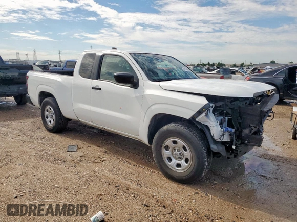 2024 Nissan Frontier S with VIN 1N6ED1CL4RN634494, listed as a Copart auction lot 56923345 with 22,469 mi miles and Salvage title. Bid and sale history available at DreamBid. Image 4.
