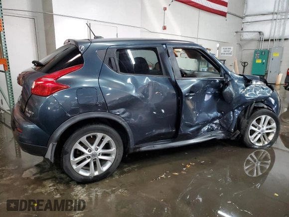 2012 Nissan Juke SL with VIN JN8AF5MV6CT127977, listed as a Copart auction lot 45726105 with 86,437 mi miles and Salvage Title. Bid and sale history available at carsss.com. Image 3.
