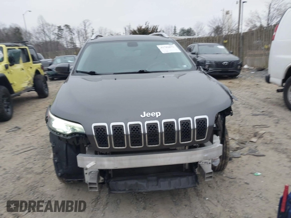 2019 Jeep Cherokee Latitude Plus with VIN 1C4PJMLB4KD323124, listed as a IAAI auction lot 41782873 with 81,929 mi miles and . Bid and sale history available at carsss.com. Image 13.